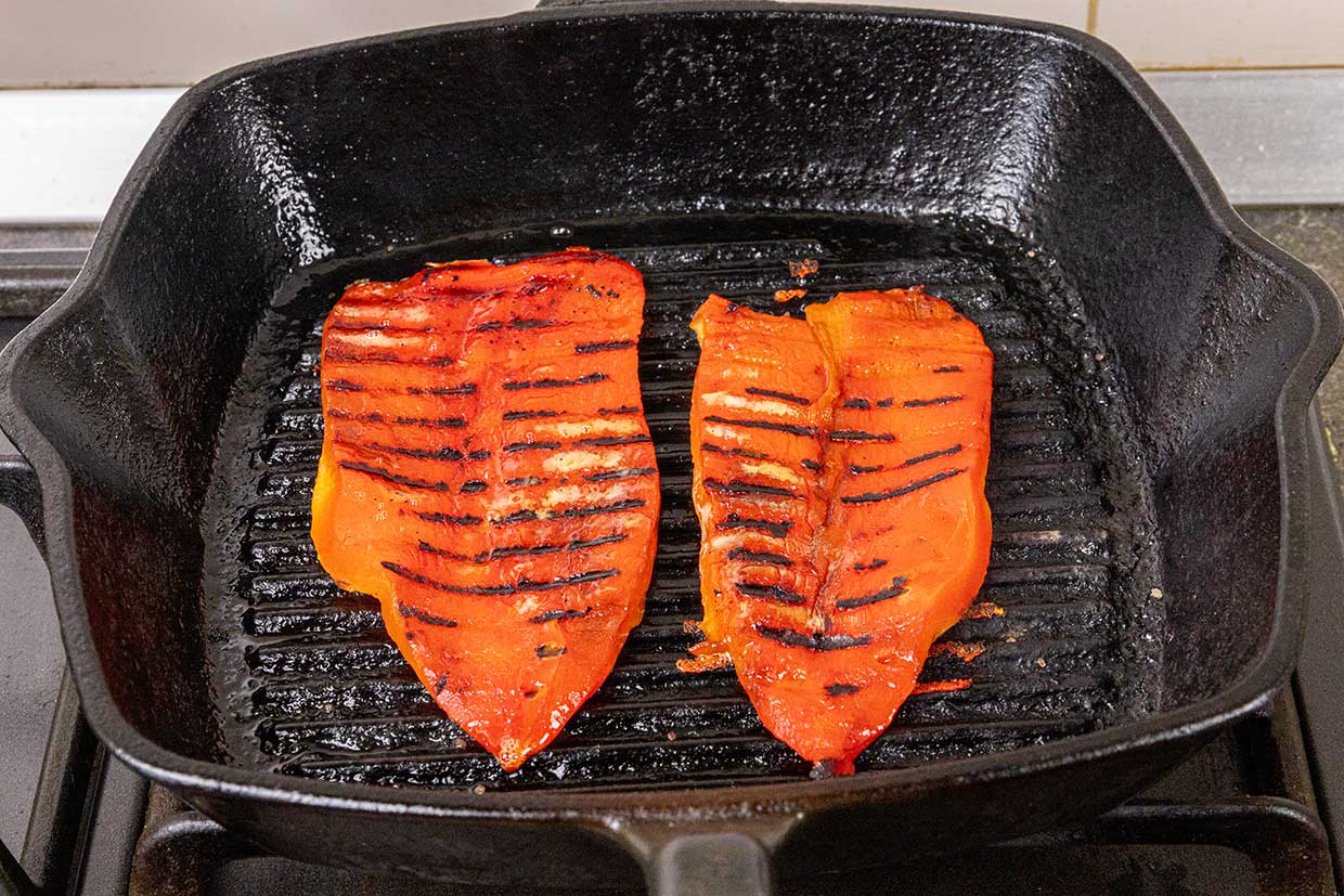 ardei gatiti la grill