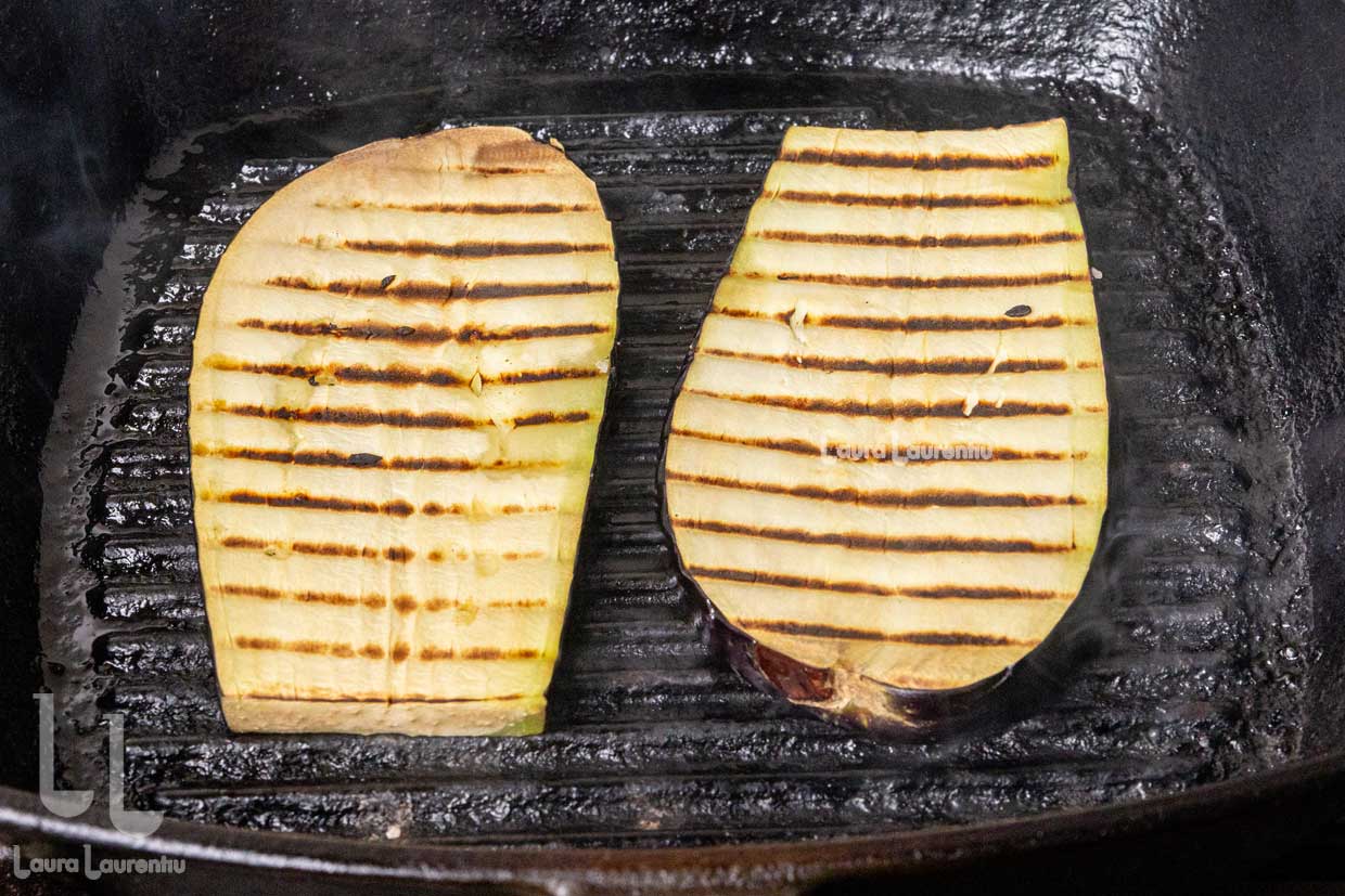 gatire vinete pe gratar