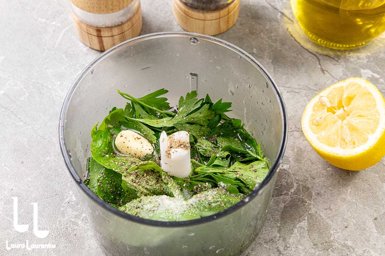 preparare dressing mediteranean