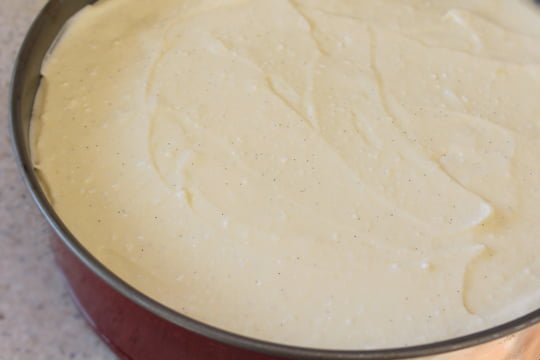 preparare reteta cheesecake, prajitura cu branza 5
