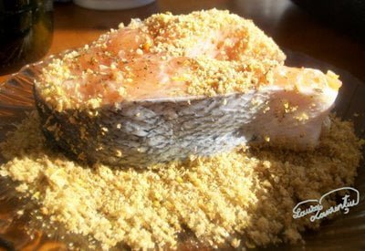 Preparare Somon in crusta aromata, la cuptor 6