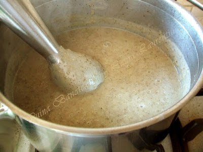 Preparare Supa crema de ciuperci 7