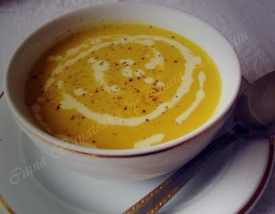 Preparare Supa-crema de dovleac 6