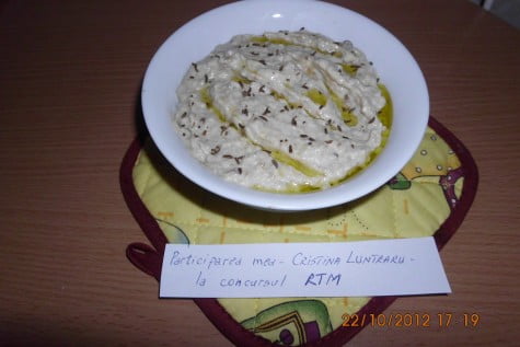 Salata de vinete Baba Ghanouj by Cristina Luntraru