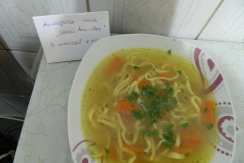 Supa de pasare cu taitei – Zupã de cocoș by aryana