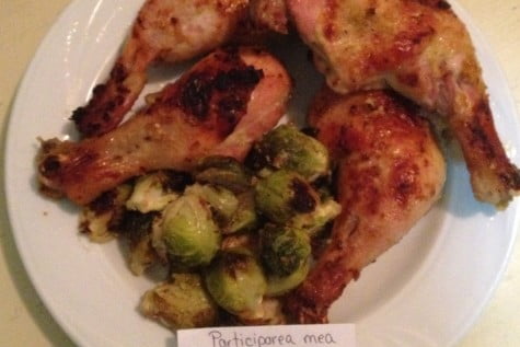 Pui la cuptor, marinat by Marinela Abele