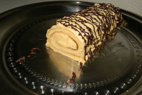 Rulada cu crema de portocale by Ludmila