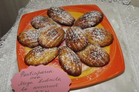 Madlene cu miere, vanilie si apa de flori de portocal by Ludmila