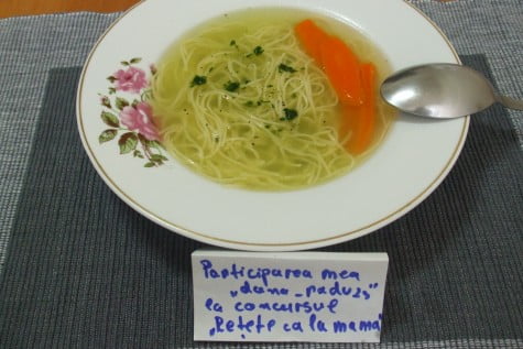 Supa de pasare cu taitei – Zupã de cocoș by dana_radu23