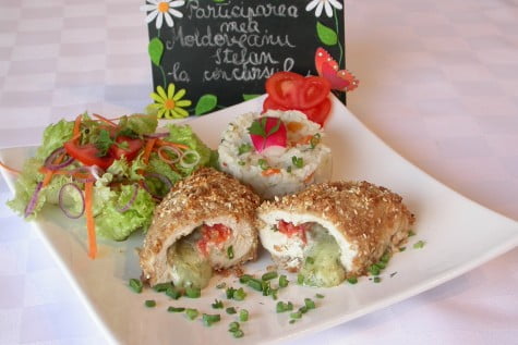 Piept de pui umplut branzeturi aromate by stefanpizza