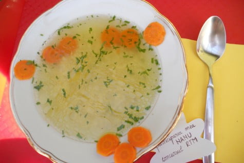 Supa de pasare cu taitei – Zupã de cocoș by Nanu