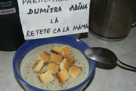 Supa crema de ciuperci by adinagrig
