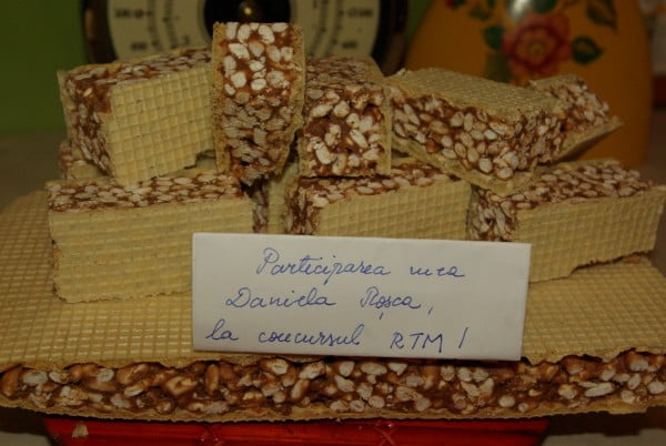 Napolitana cu ciocolata si orez expandat by DanaR