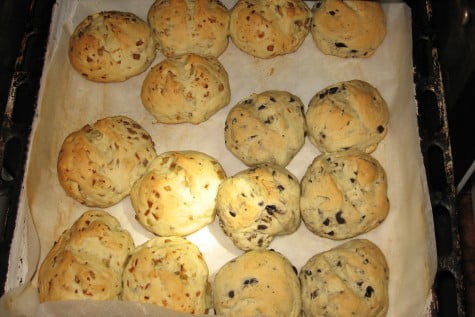 Paine cu ceapa si cu masline by Palo300