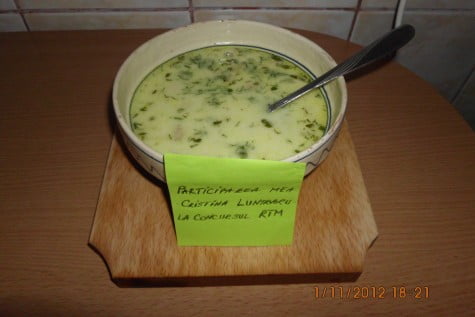 Ciorba de pui a la grec by Cristina Luntraru