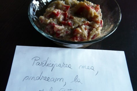 Salata de vinete cu ardei copti by andreeam