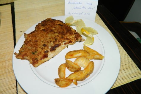 Peste in crusta aromata, la tigaia Dry Cooker by aryana