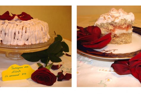 Prajitura cu litchi si trandafiri by Liliuta