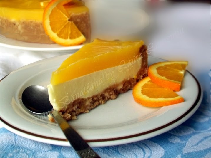 cheesecake cu portocale