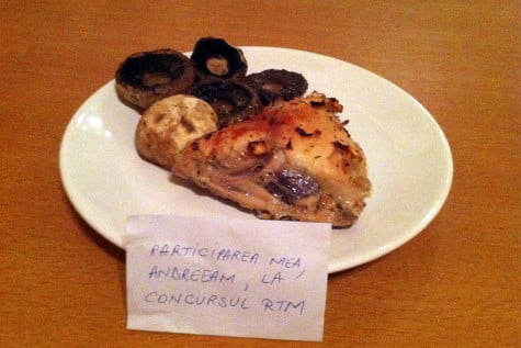 Pui la cuptor, marinat by andreeam