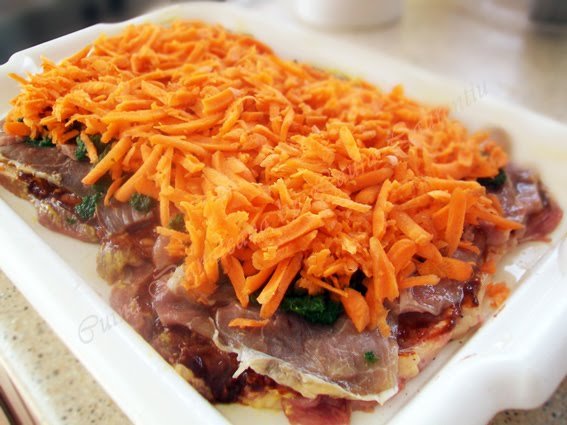 rulada de carne cu legume 7 rulada de carne cu legume 7