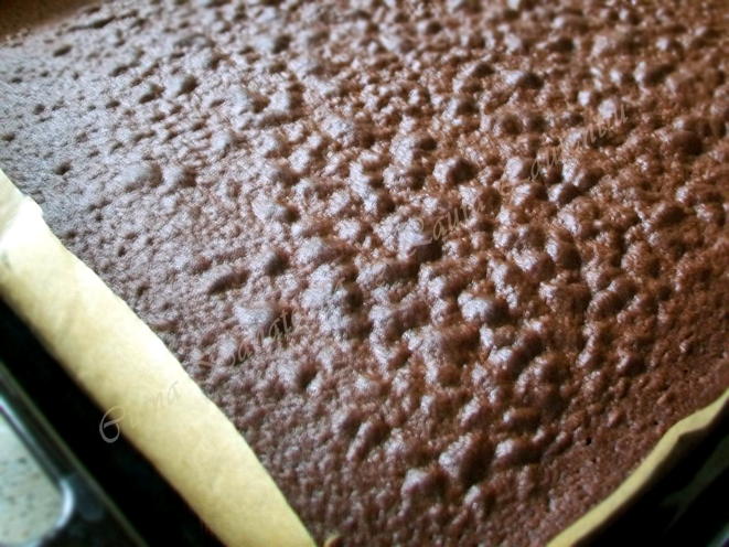 tort cu mousse de ciocolata alba si visine 2