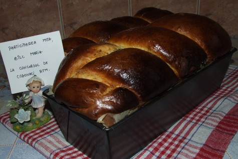 Cozonac impletit by Maria Bilc