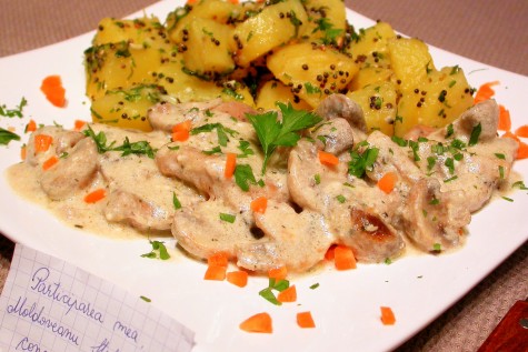 Escalop de porc cu ciuperci by stefanpizza