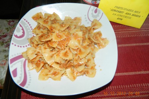 Paste cu sos de peste by aryana
