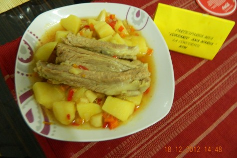 Papricas cu oase de porc by aryana