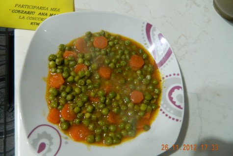 Mancare de mazare cu morcovi by aryana