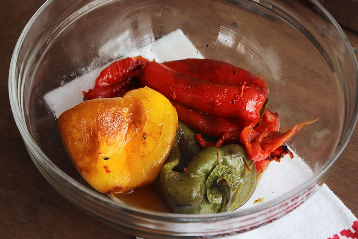 ardei copti in castron