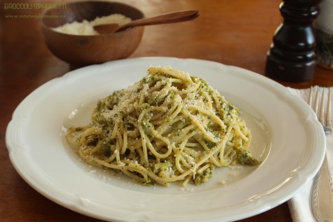 Spaghetti cu broccoli