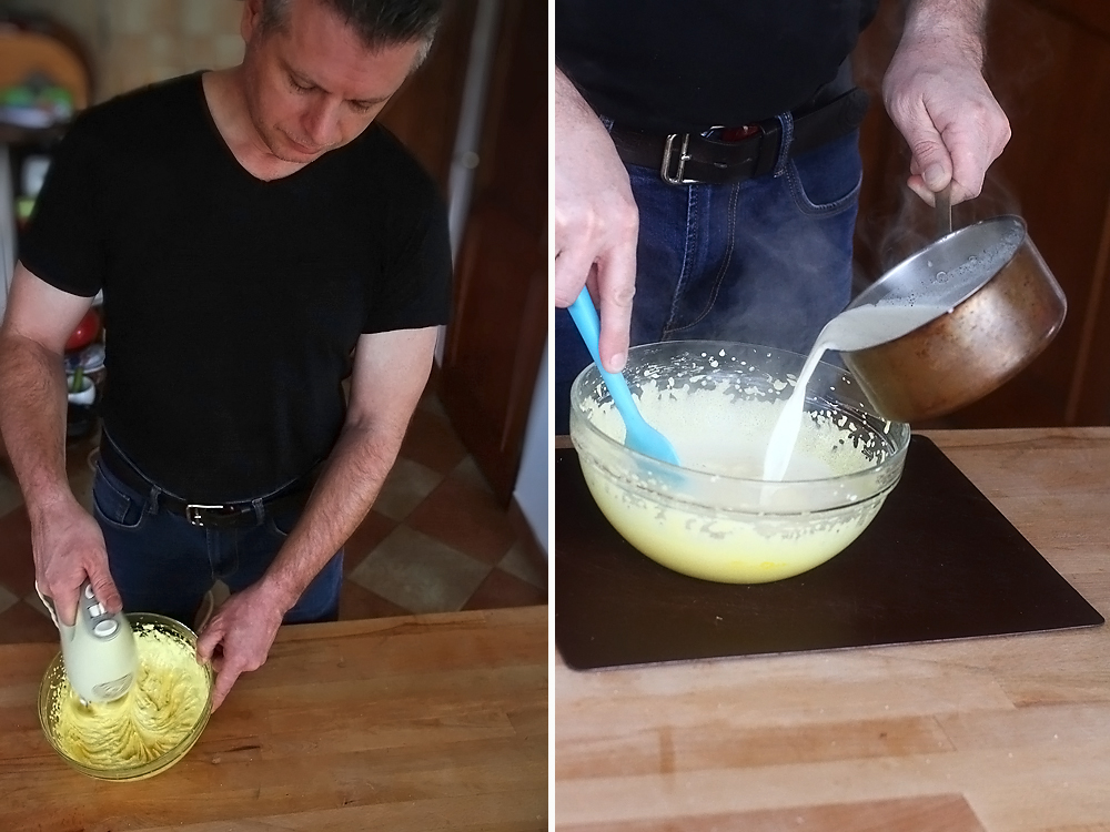 preparare lichior de oua - eierlikör 2