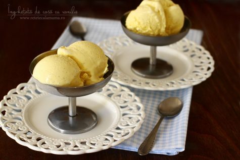 Înghețată de casă cu vanilie, rețetă video