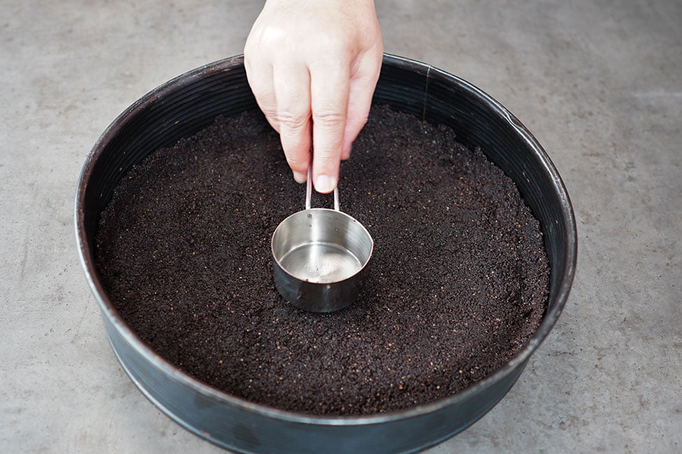 presare blat din oreo powder cu unt