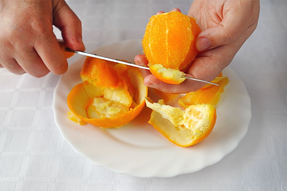 pasul 1 segmente de portocala cum se fac