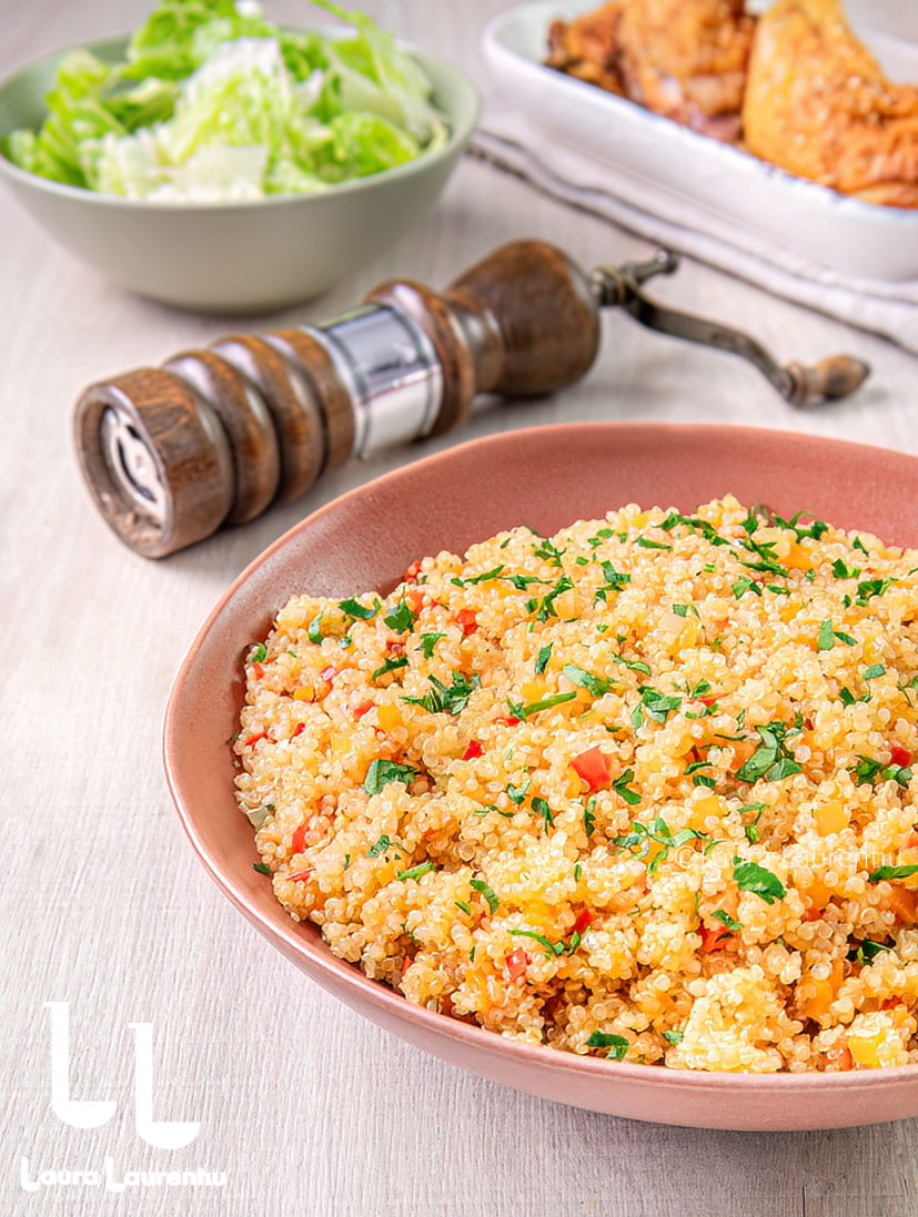 Pilaf de quinoa cu legume - rețetă simplă de garnitură sănătoasă ...
