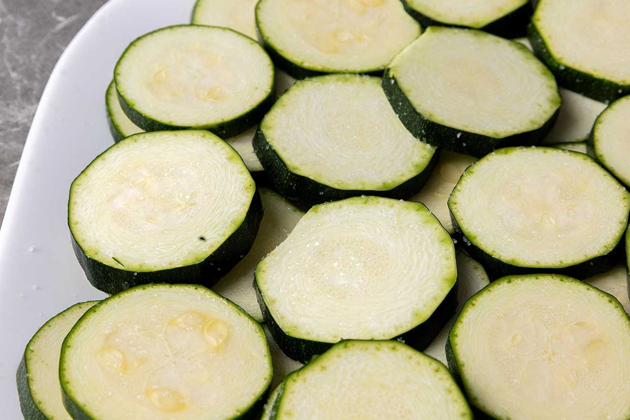 dovlecei felii cu sare