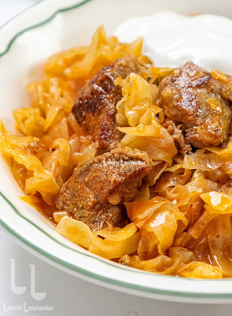 reteta de szekelygulyas gulas secuiesc de porc reteta laura laurentiu