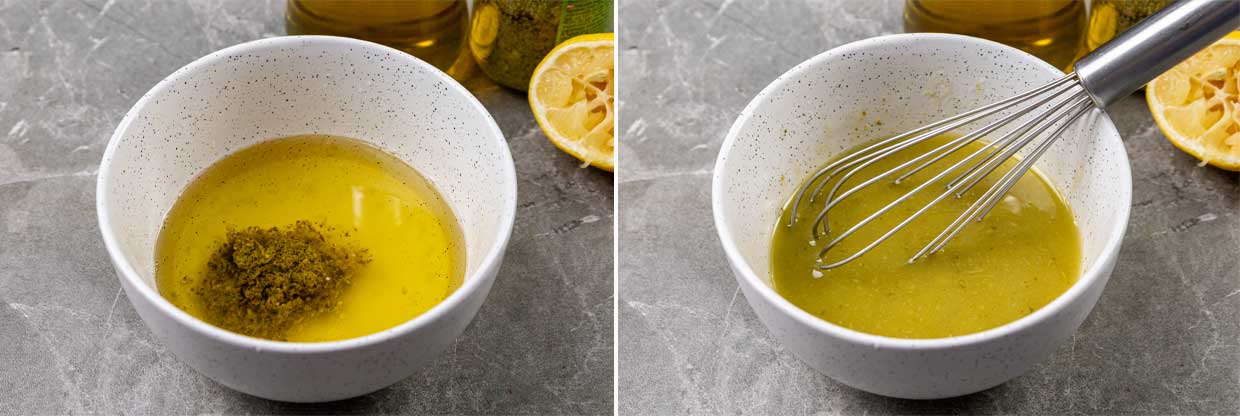 dressing cu pesto