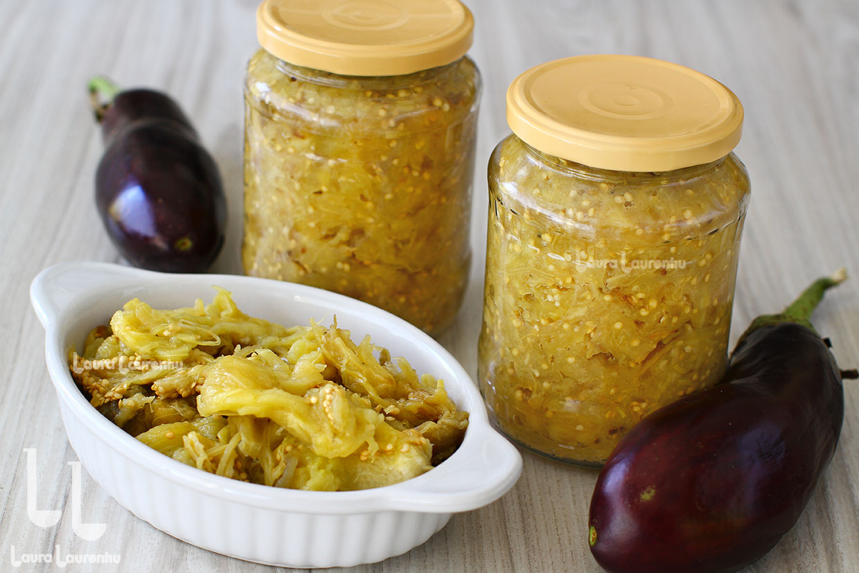 Vinete la borcan – vinete coapte la borcan pentru salata de vinete – rețetă video